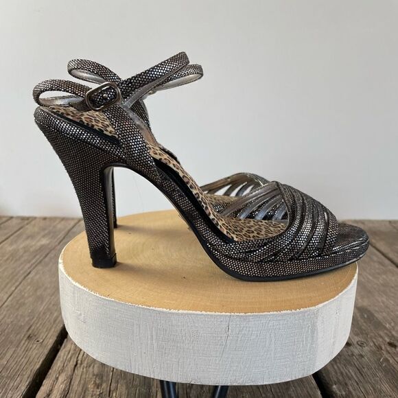 American Eagle Strappy Heels Size 8.5 EUC - Picture 1 of 7